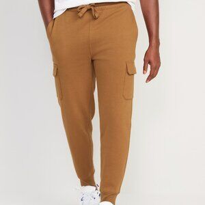 Old Navy Men’s Cargo Jogger Sweatpants Bourbon Tan Brown - XL